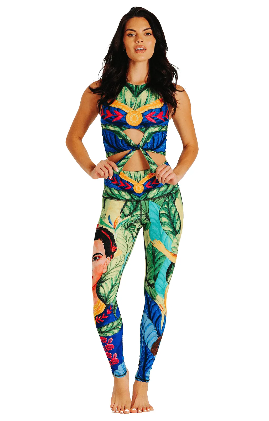 Frida Printed Yoga Leggings