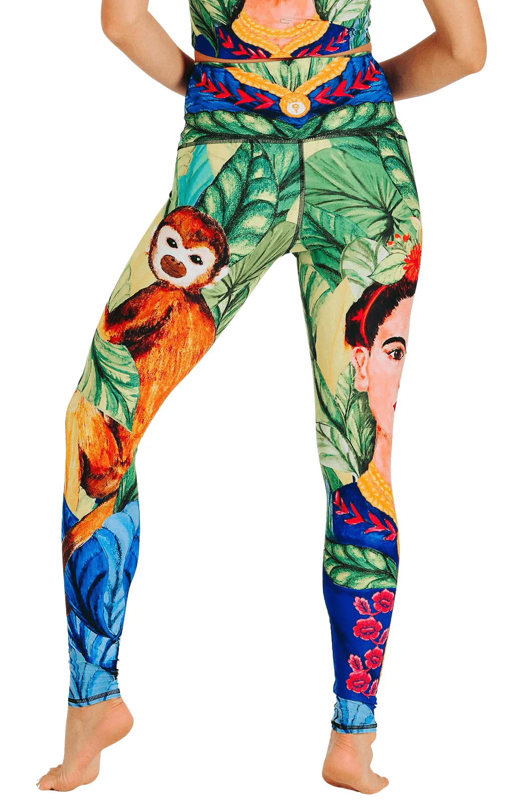 Frida Printed Yoga Leggings