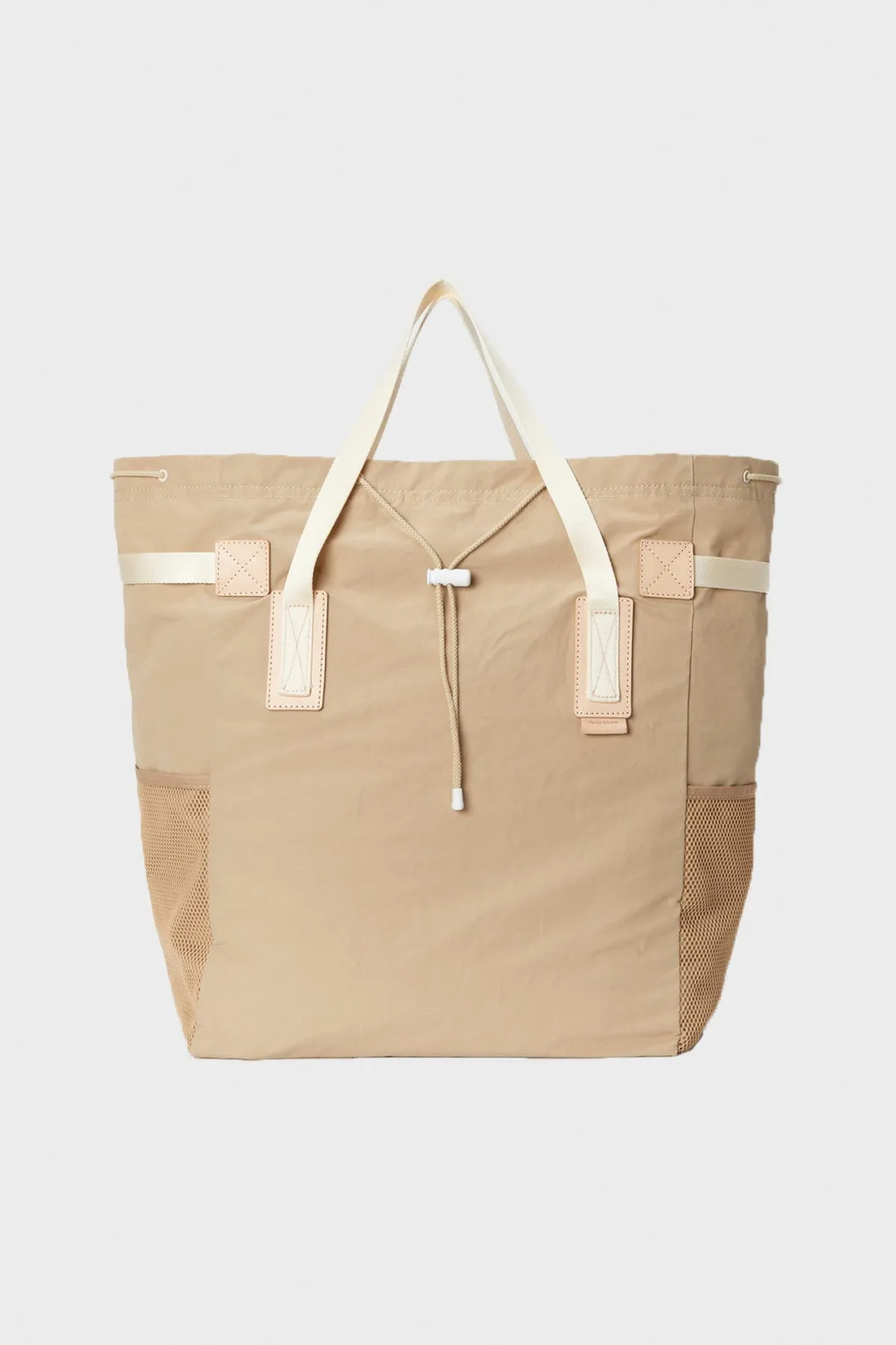 Functional Tote Bag - Beige