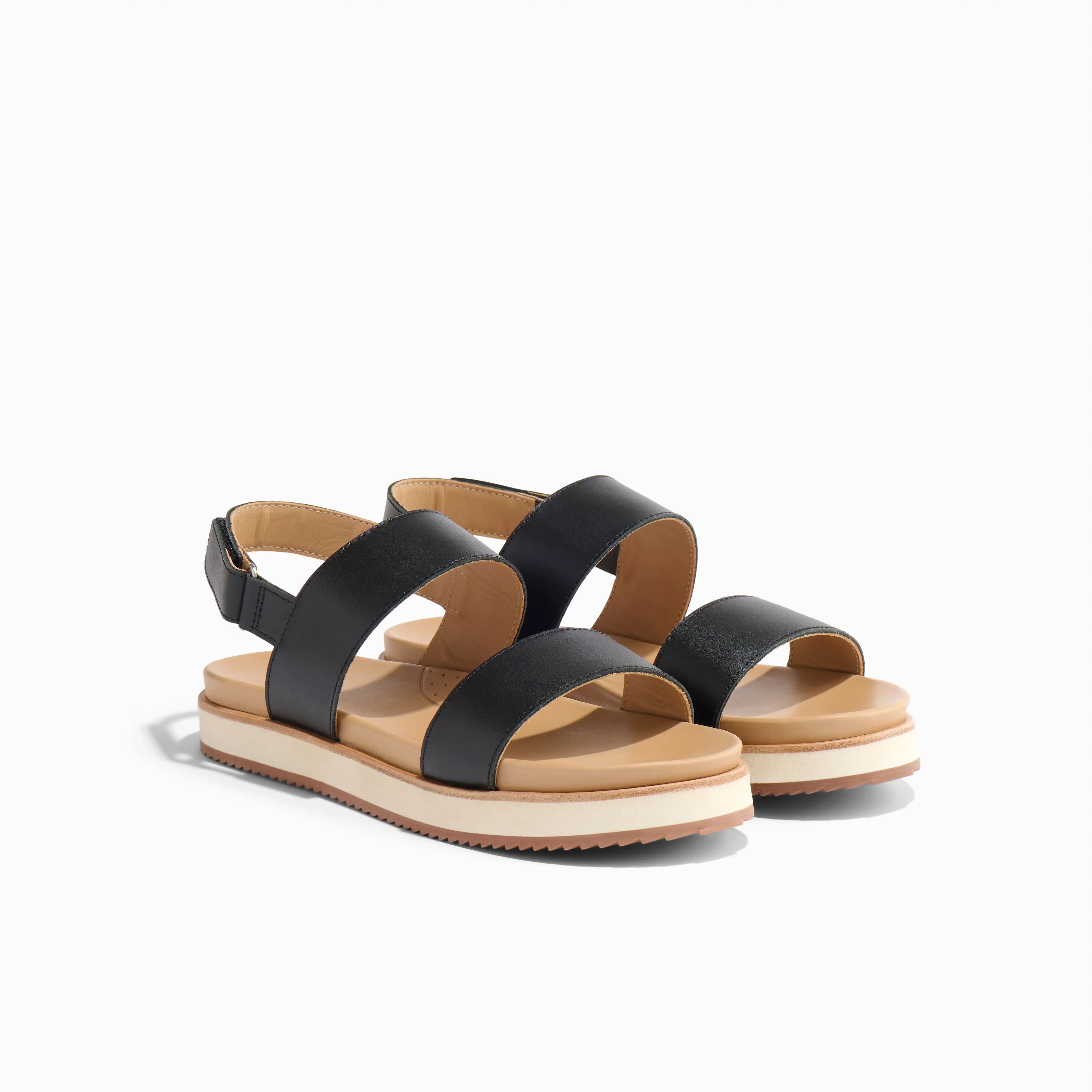 Go-To Flatform Sandal 2.0 Black