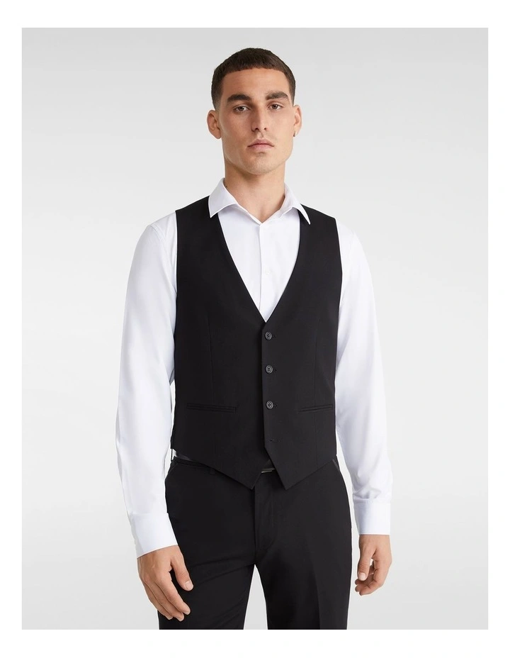 Goodfella Waistcoat In Black