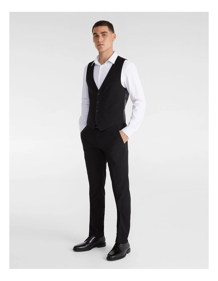 Goodfella Waistcoat In Black