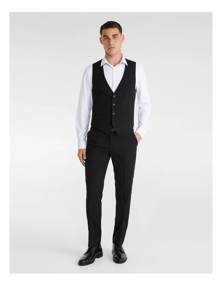 Goodfella Waistcoat In Black