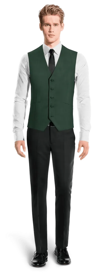 Green essential Waistcoat