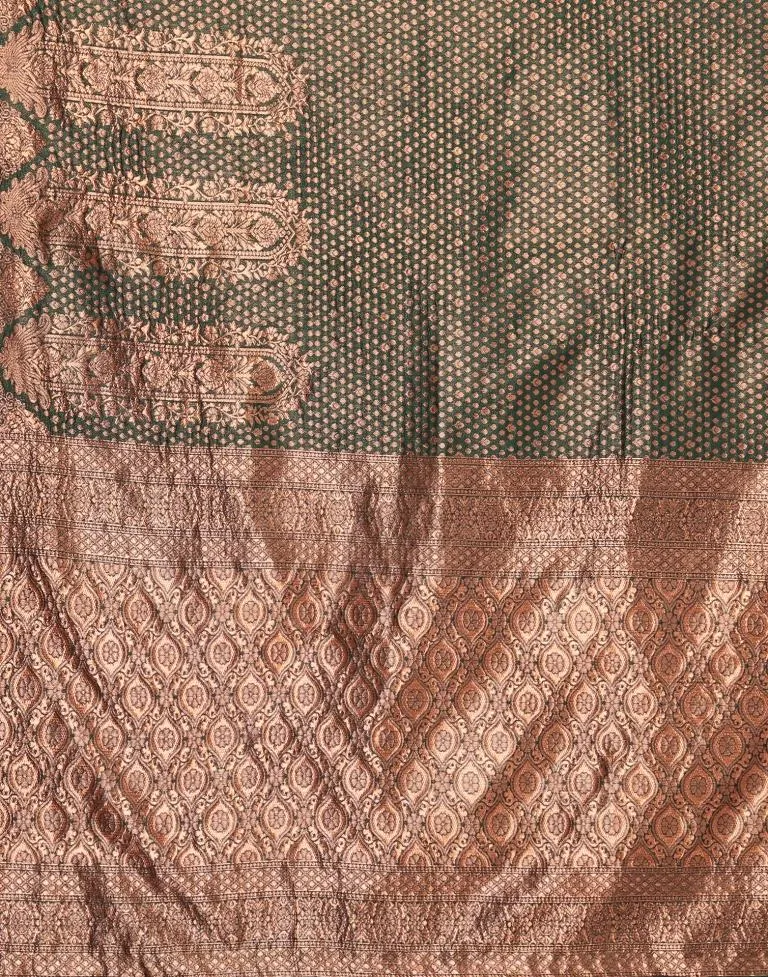 Green Weaving Silk Saree