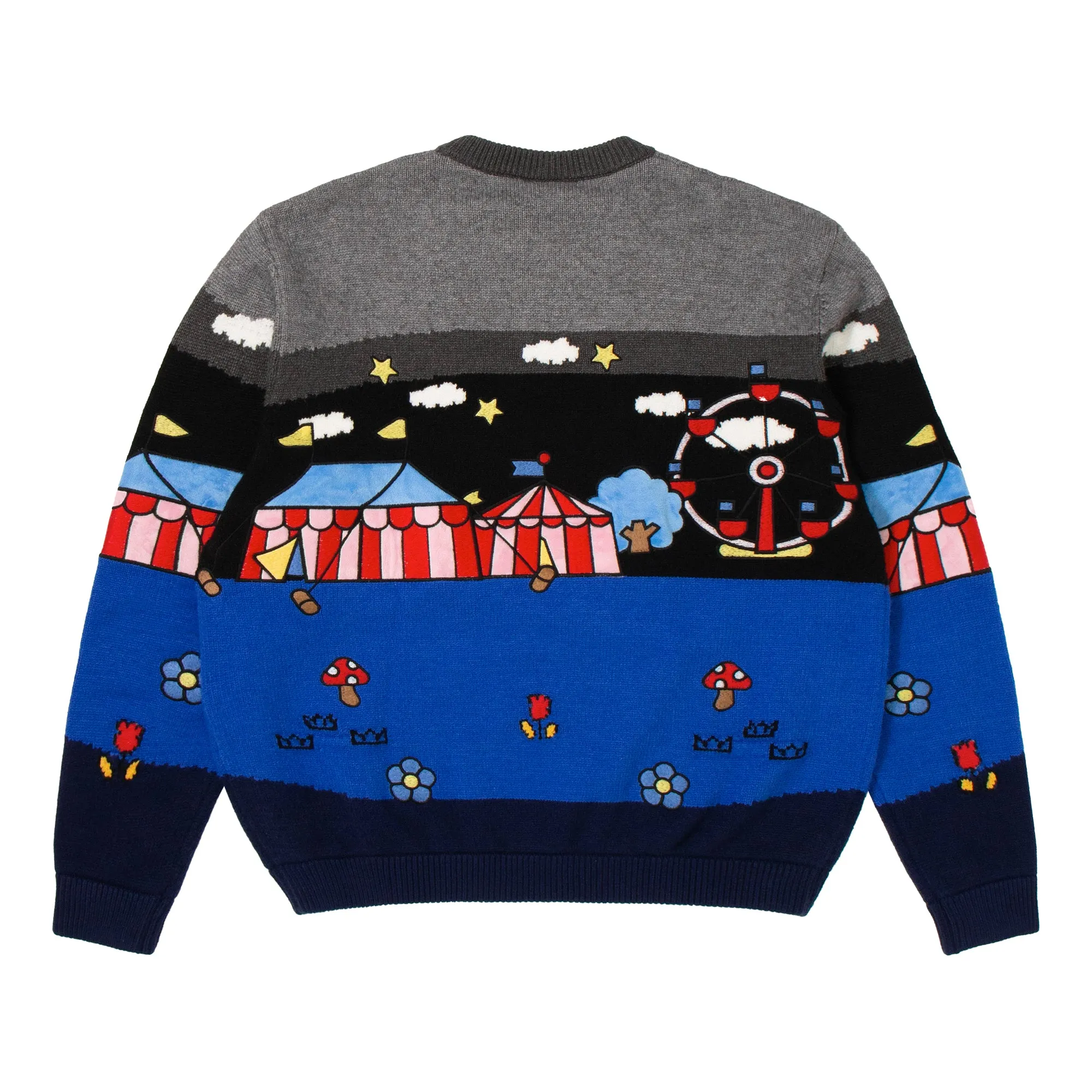 HELLO KITTY CARNIVAL KNIT SWEATER (NIGHT TIME)