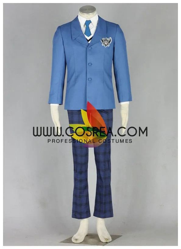 Hetalia World W Academy Male Winter Cosplay Costume