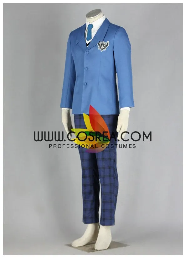 Hetalia World W Academy Male Winter Cosplay Costume