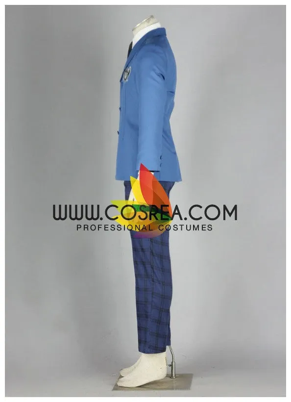 Hetalia World W Academy Male Winter Cosplay Costume