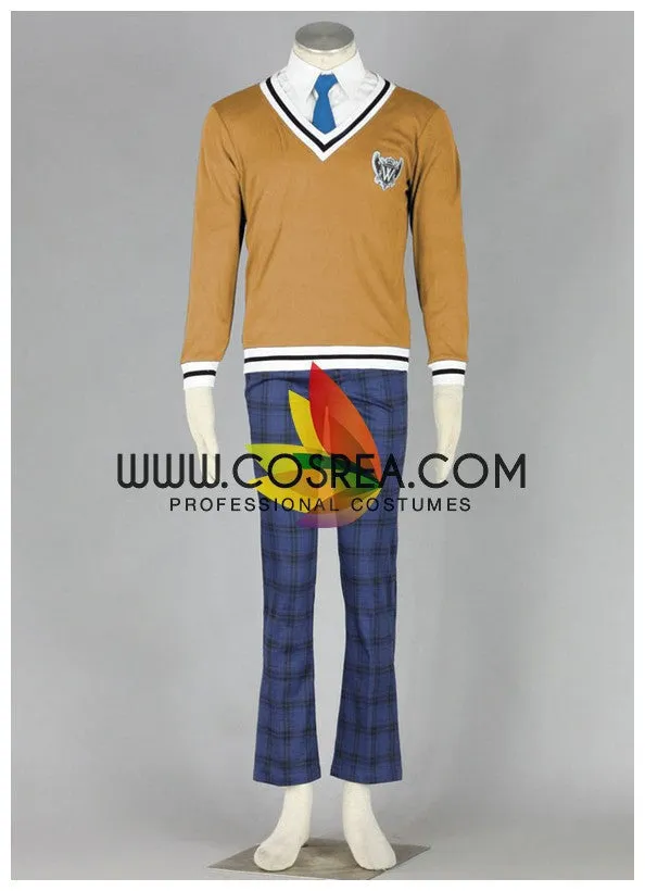 Hetalia World W Academy Male Winter Cosplay Costume