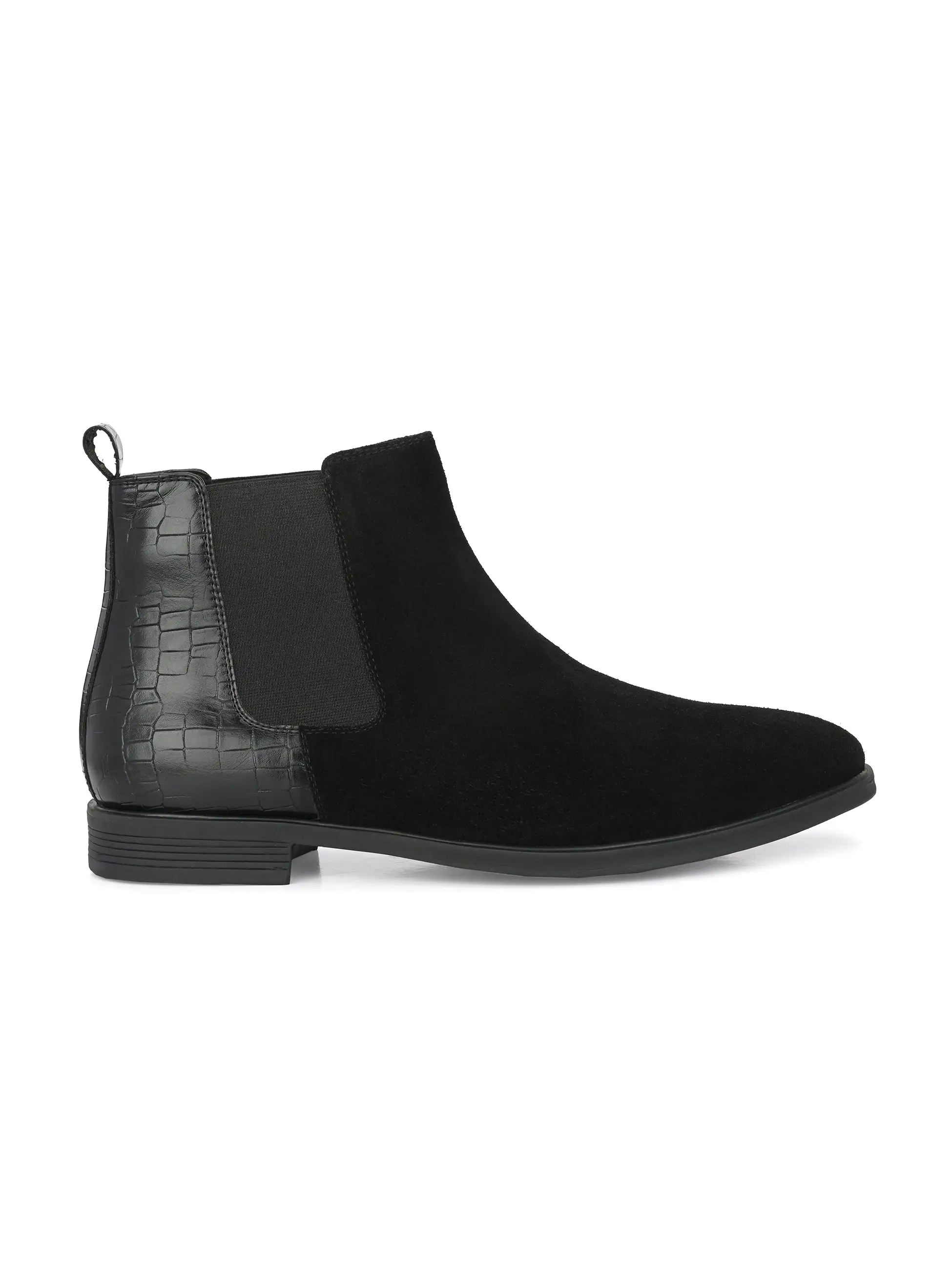 Homme Black Chelsea Boots