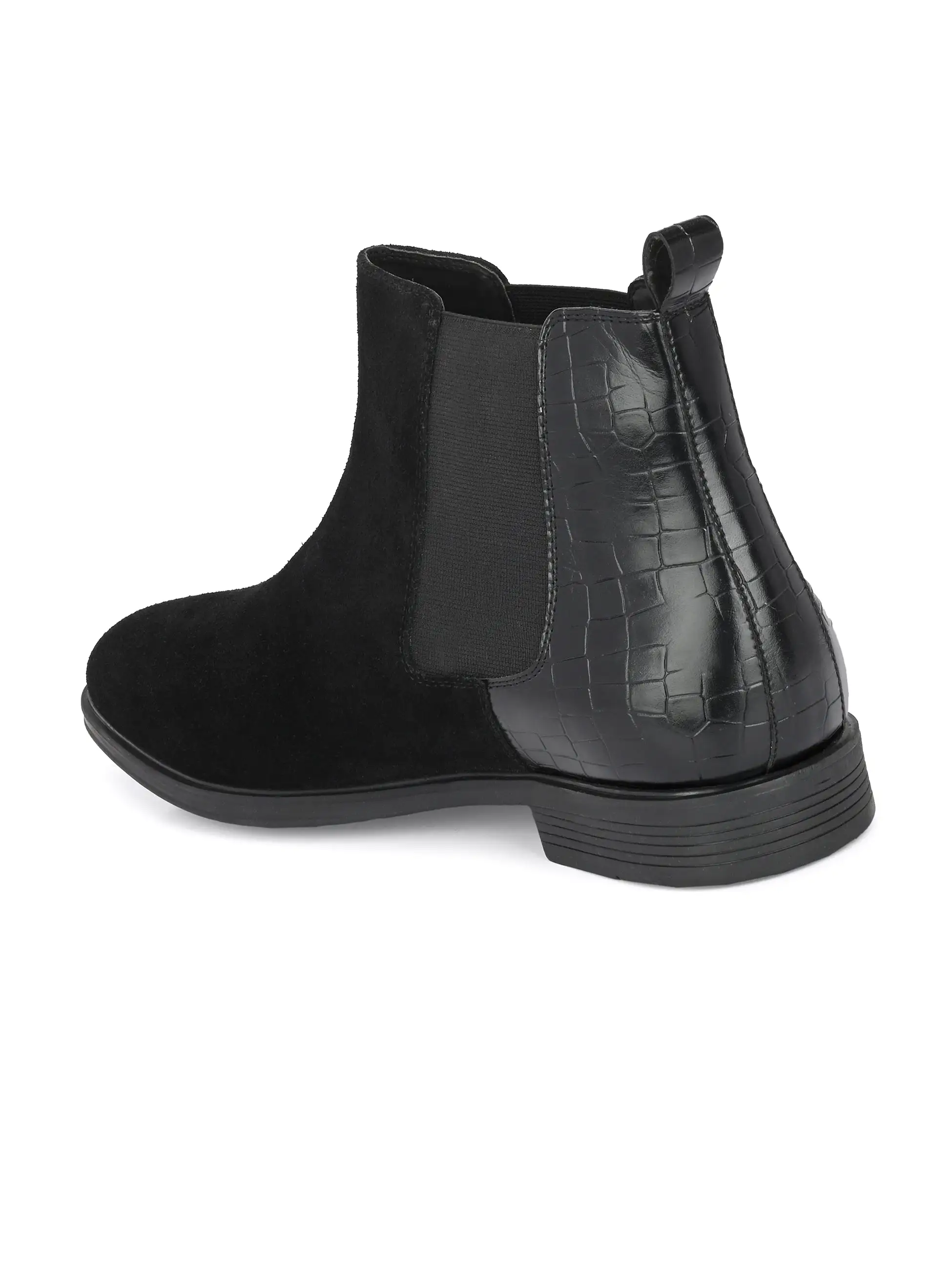 Homme Black Chelsea Boots