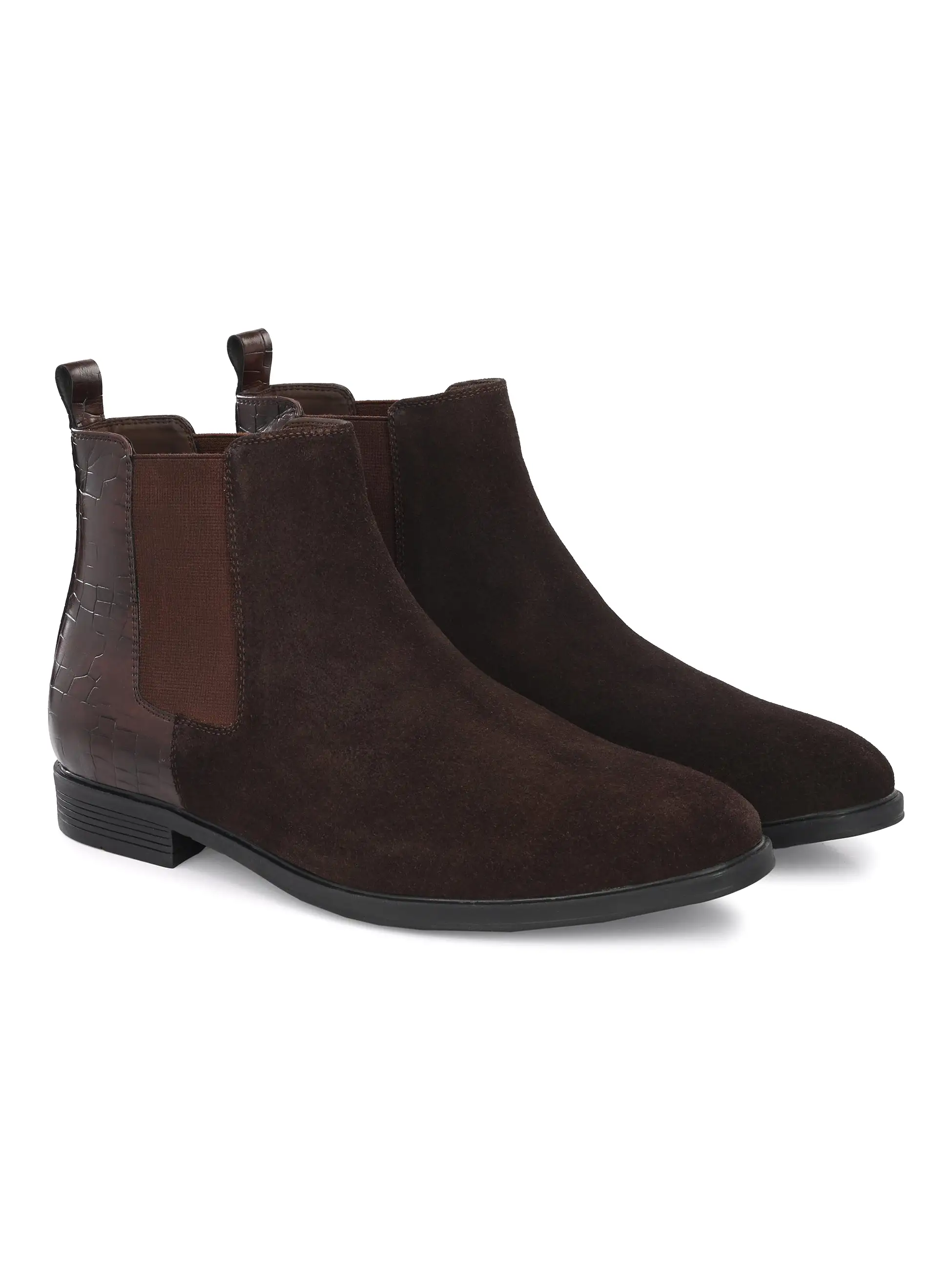 Homme Brown Chelsea Boots