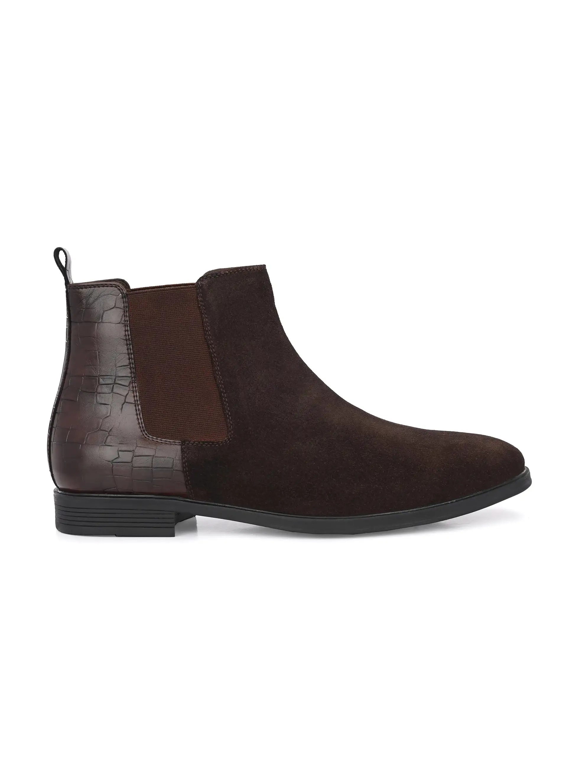 Homme Brown Chelsea Boots