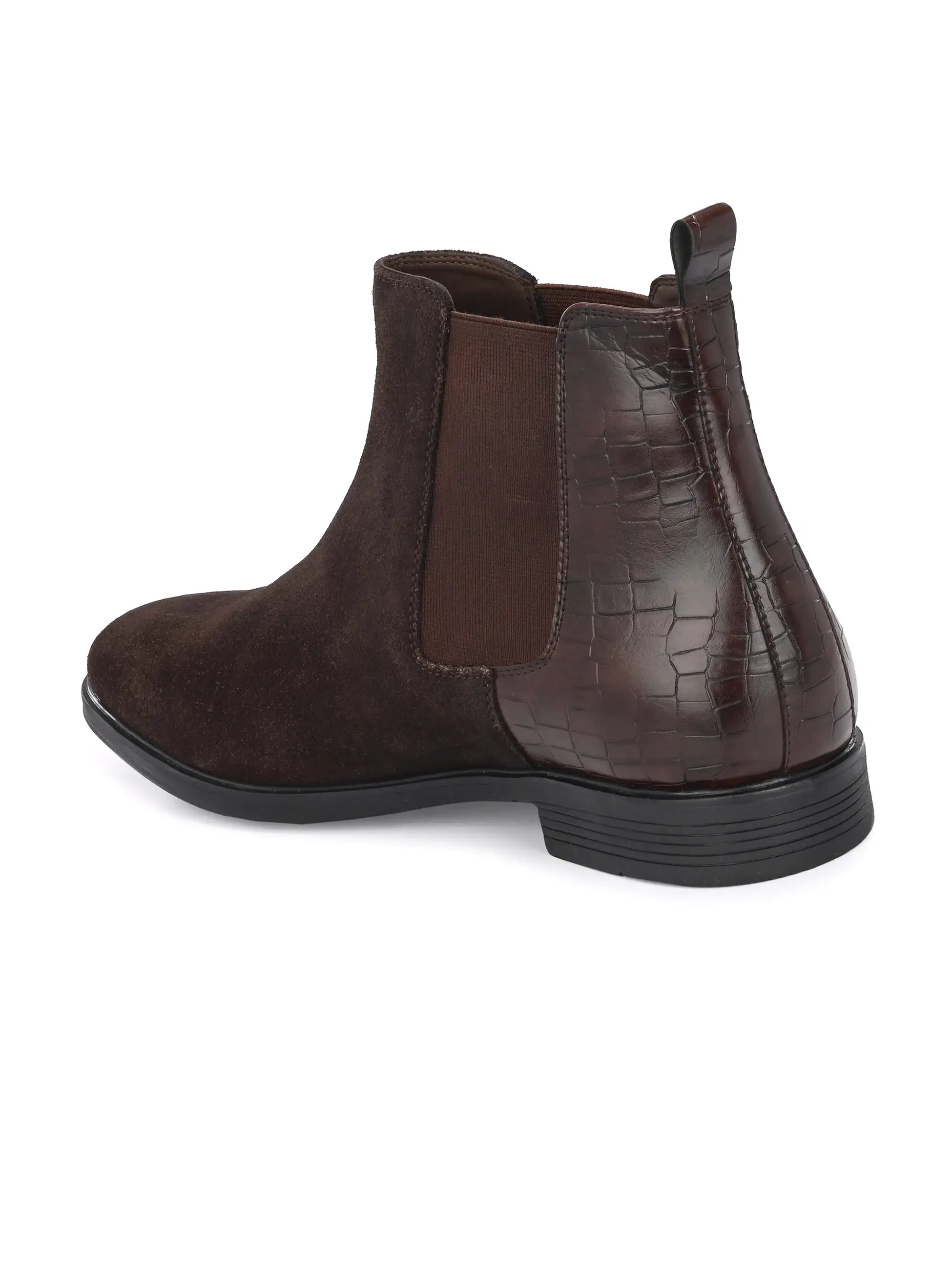 Homme Brown Chelsea Boots