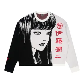 JUNJI ITO TOMIE CROPPED SWEATER (BLACK)