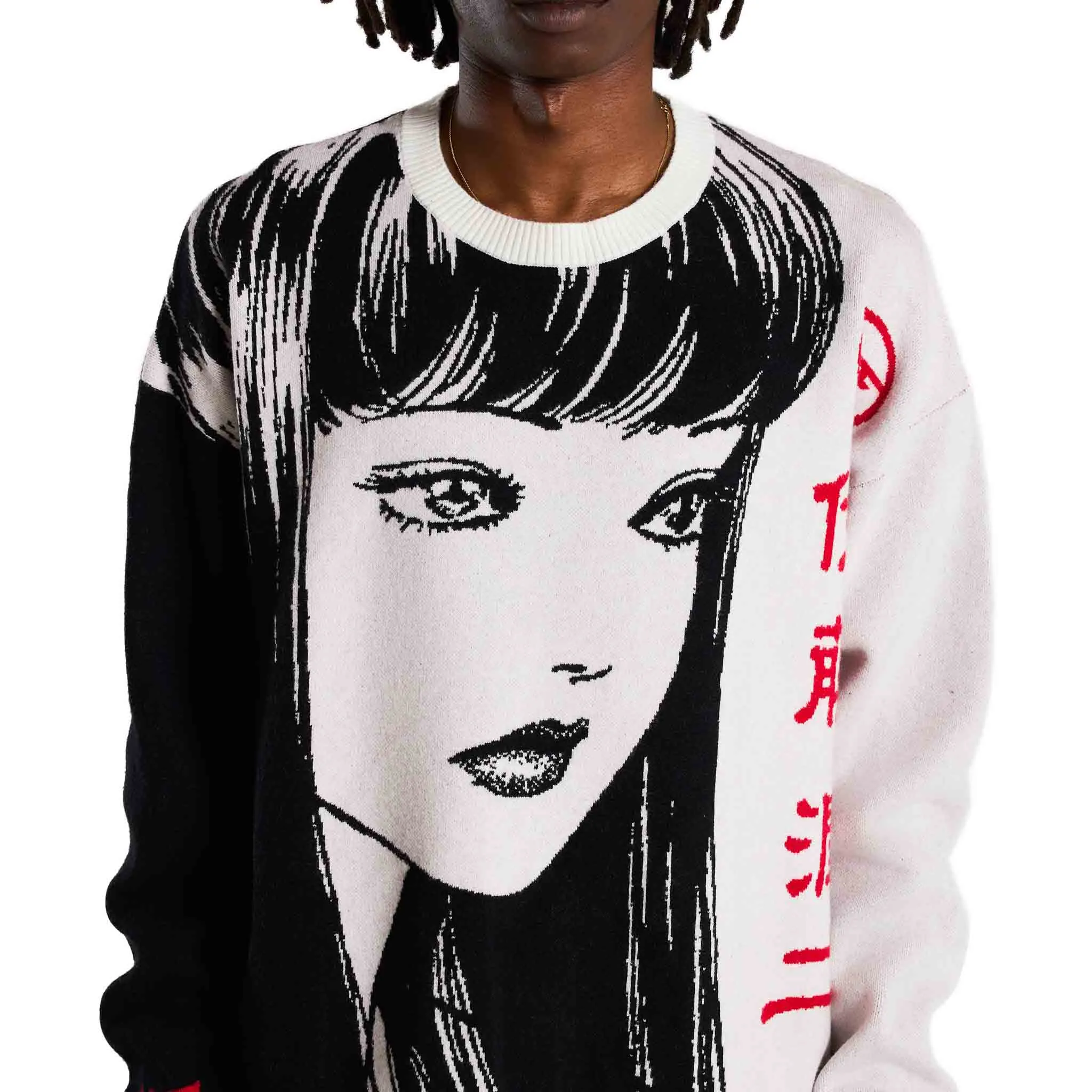 JUNJI ITO TOMIE CROPPED SWEATER (BLACK)