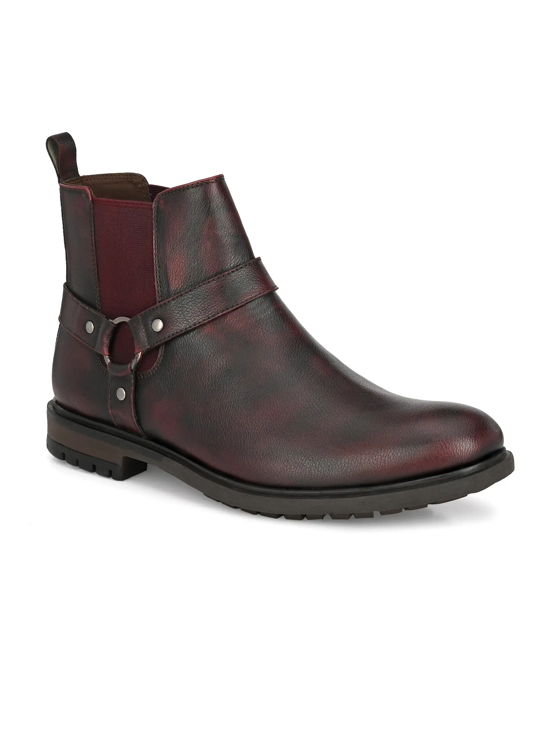 Kai Cherry Mid-Ankle Boots