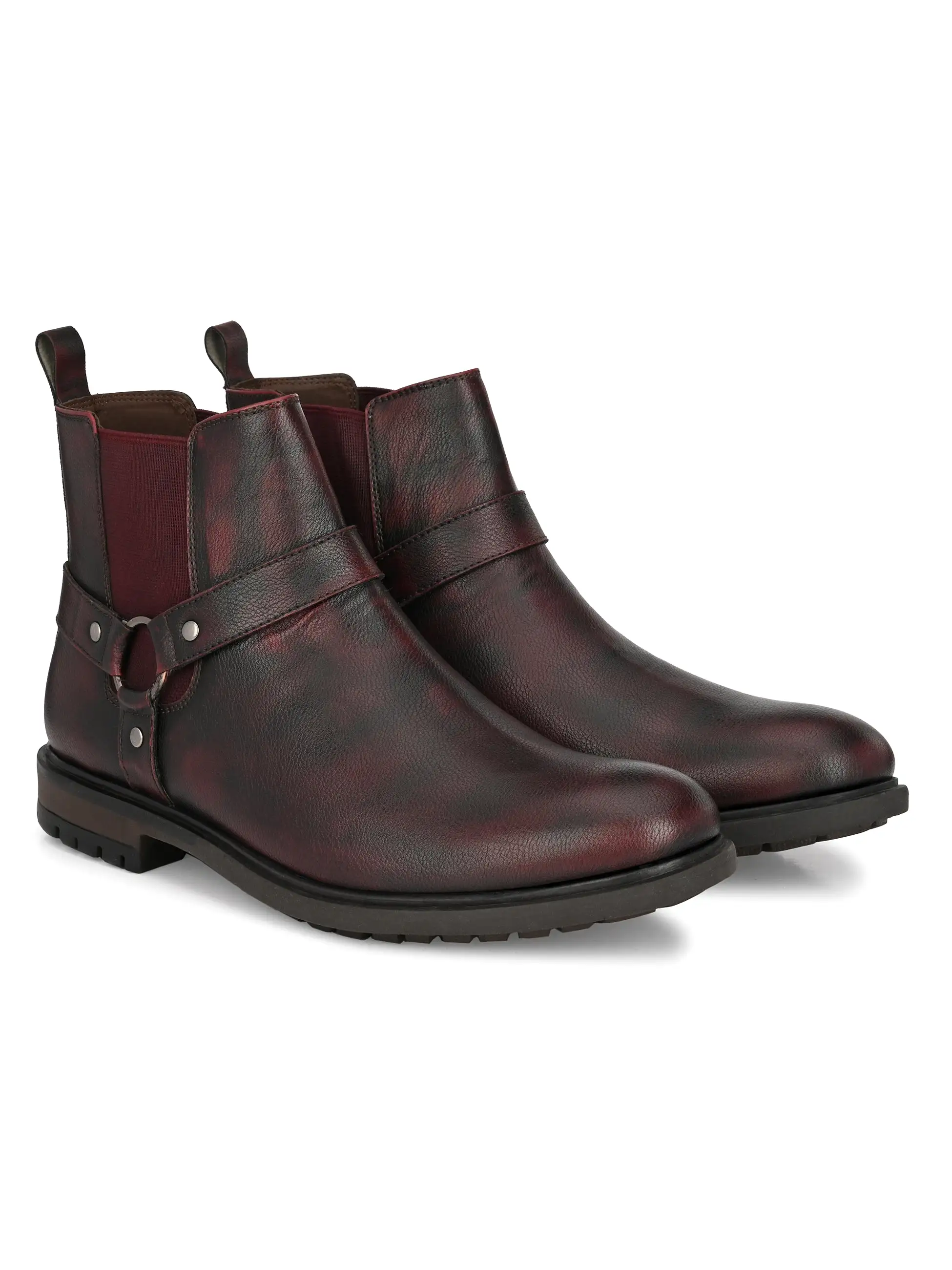 Kai Cherry Mid-Ankle Boots