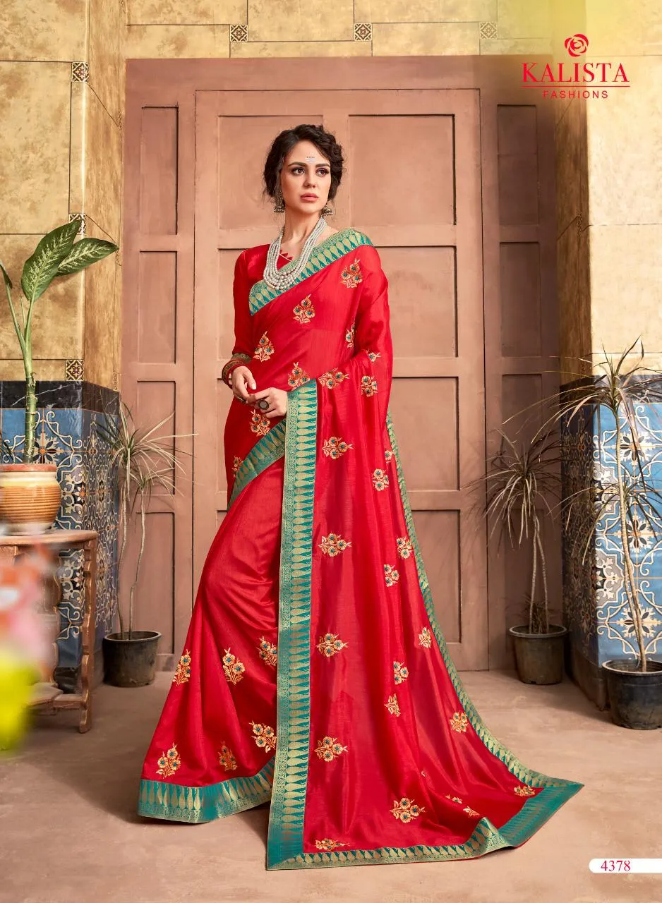 Kalista Fashion Roop Nikhar Designer Cotton Casual Sarees Collection