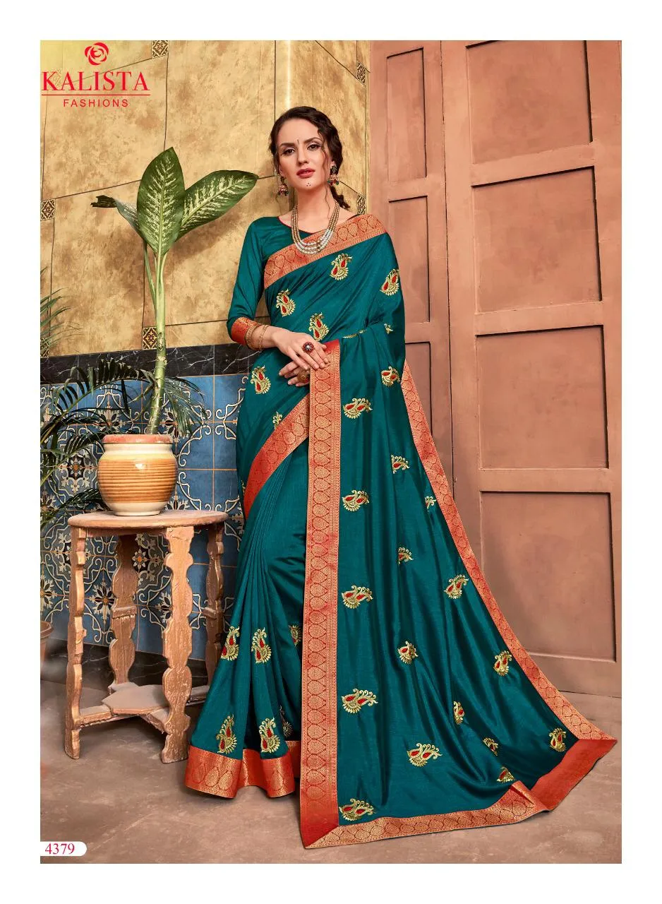 Kalista Fashion Roop Nikhar Designer Cotton Casual Sarees Collection