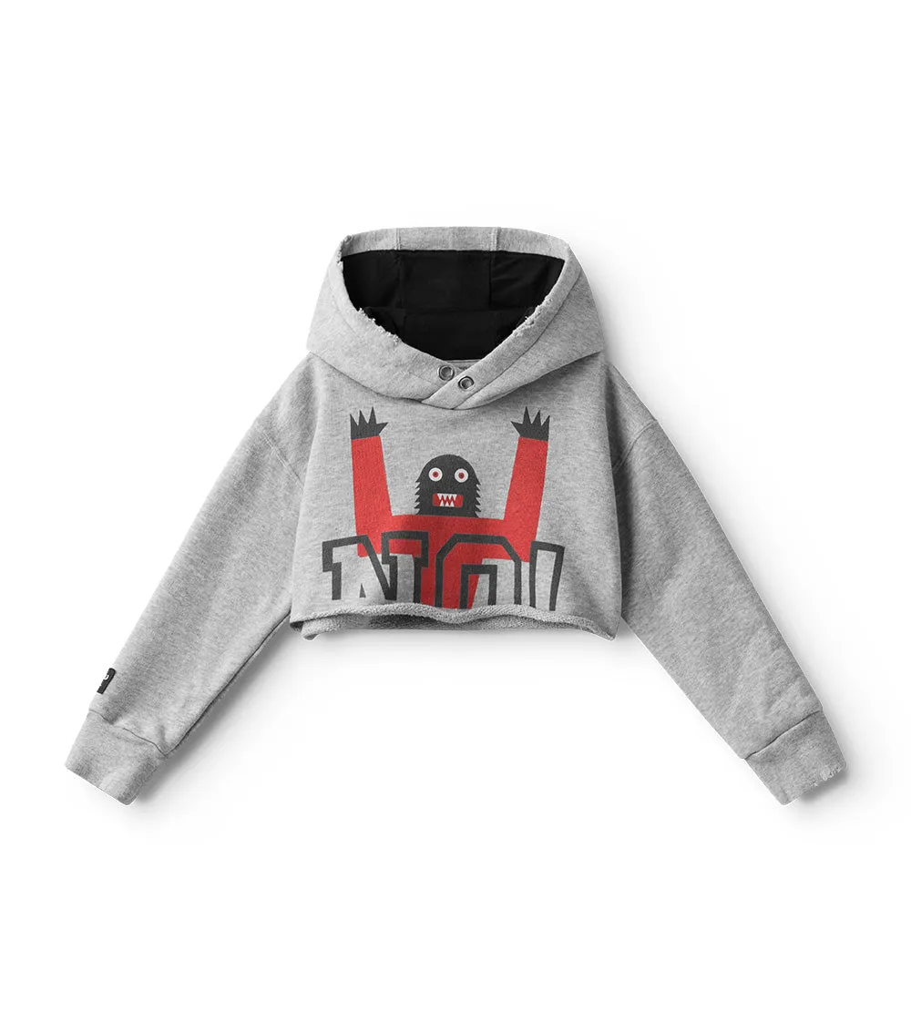 kooky monster mini hoodie