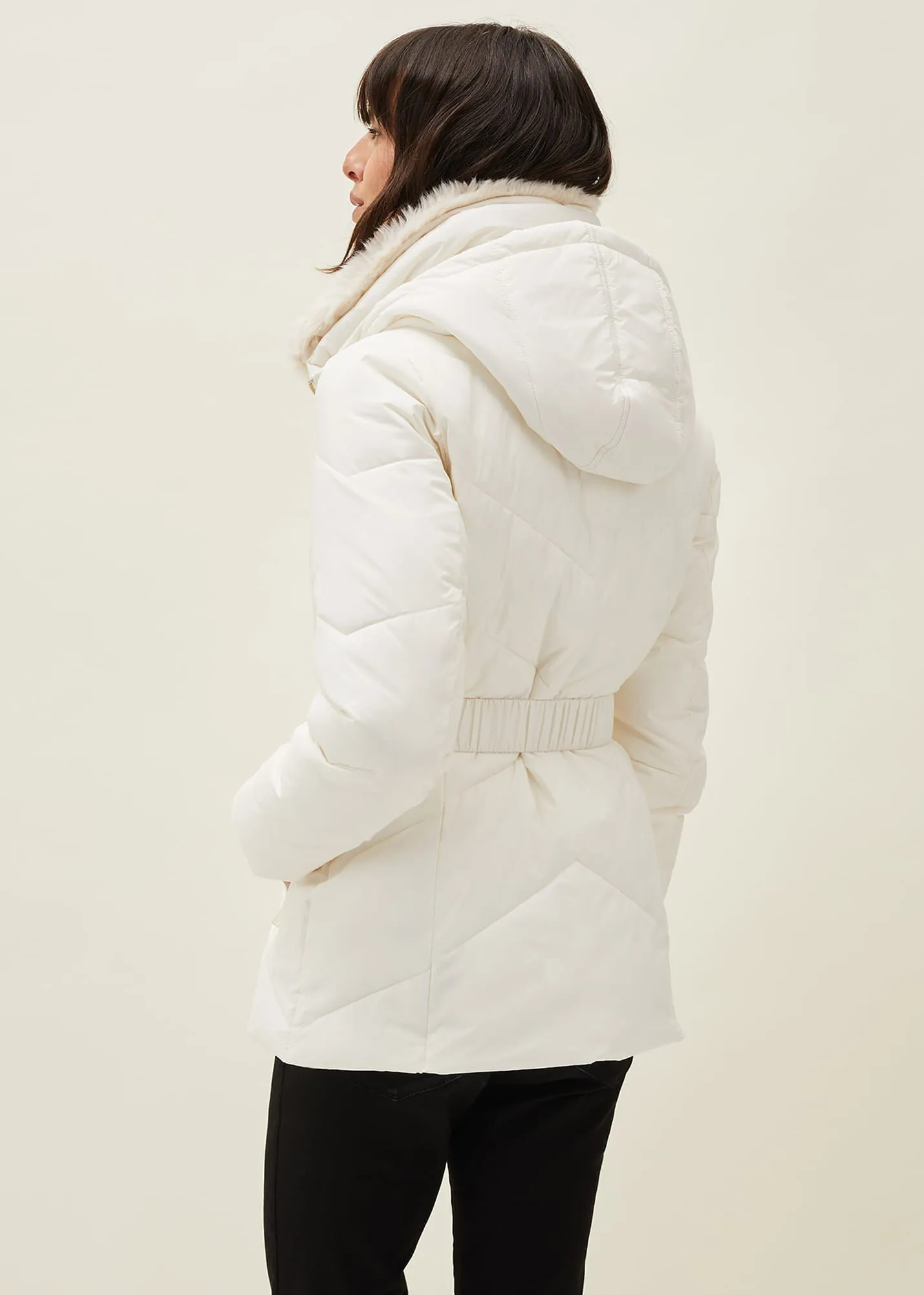 Krissy Short High Shine Puffer Coat