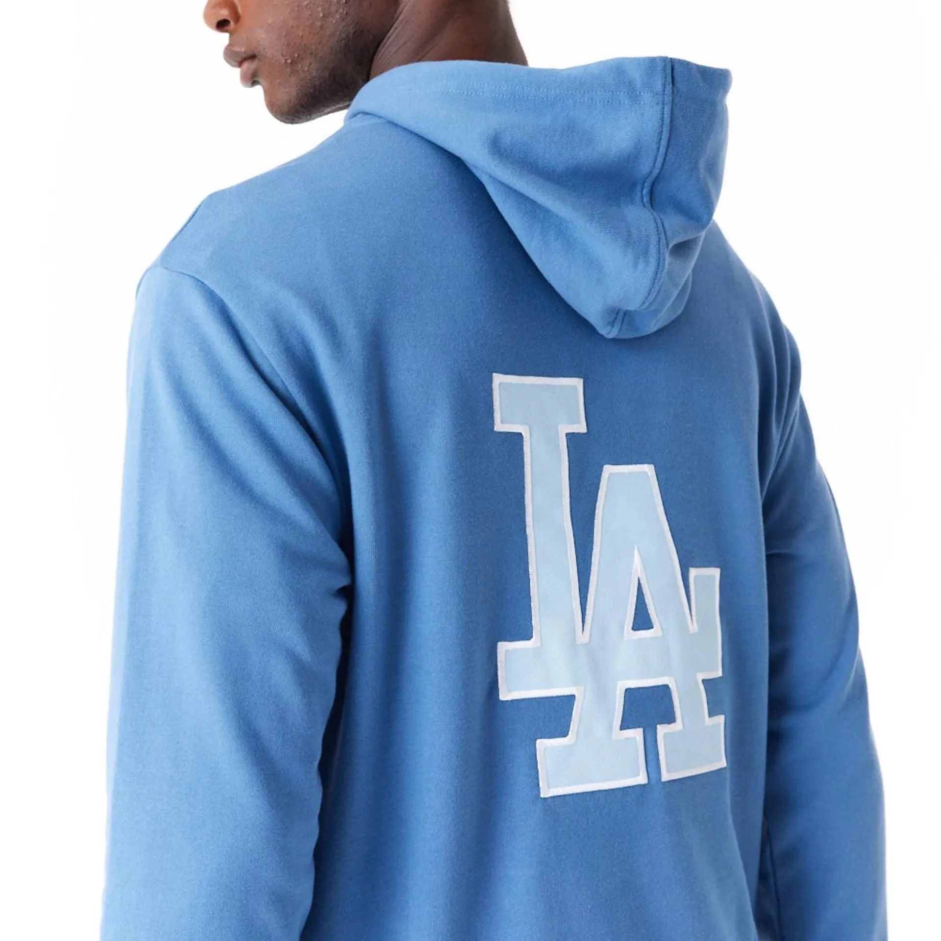 LA Dodgers MLB World Series Blue Oversized Pullover Hoodie