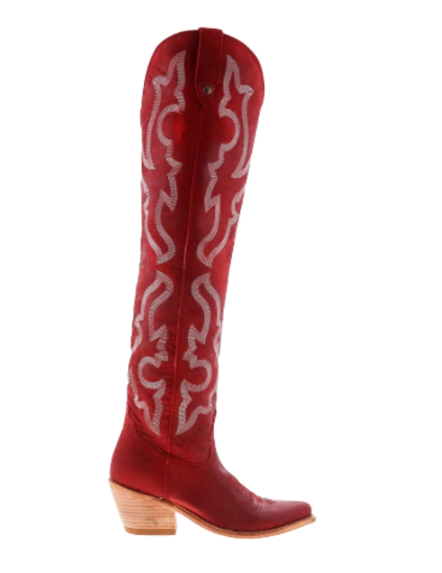 Liberty Black Womens Alyssa Vegas Rojo Boots