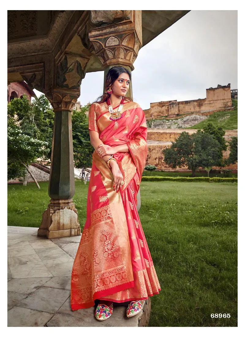 Lifestyle Presents Aashirwad Vol 3 Silk Banarasi Stylish Designer Sarees