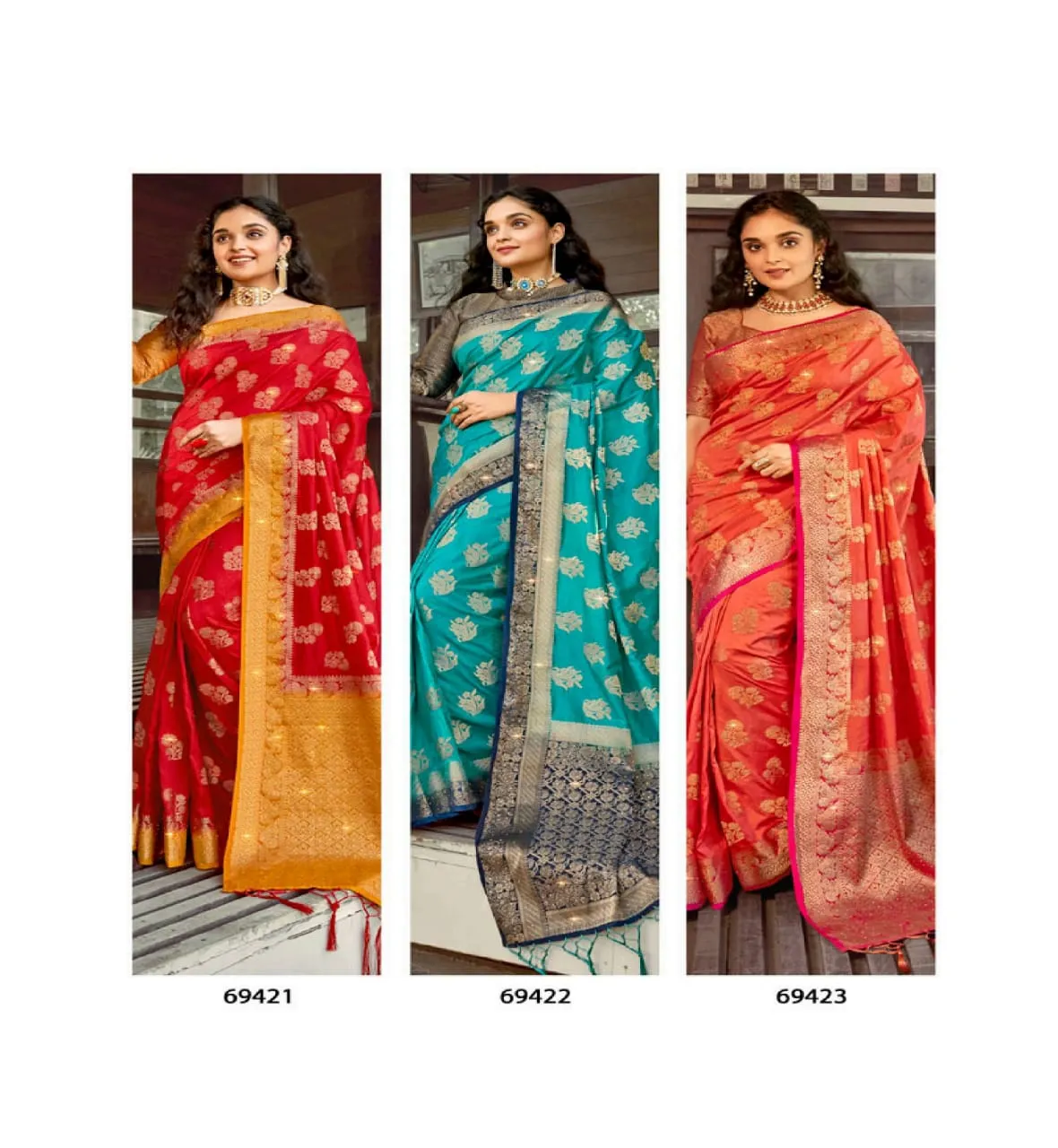 Lifestyle Sarees Launched Hastkala Vol 5 Nylon Silk Fancy Designer Sarees