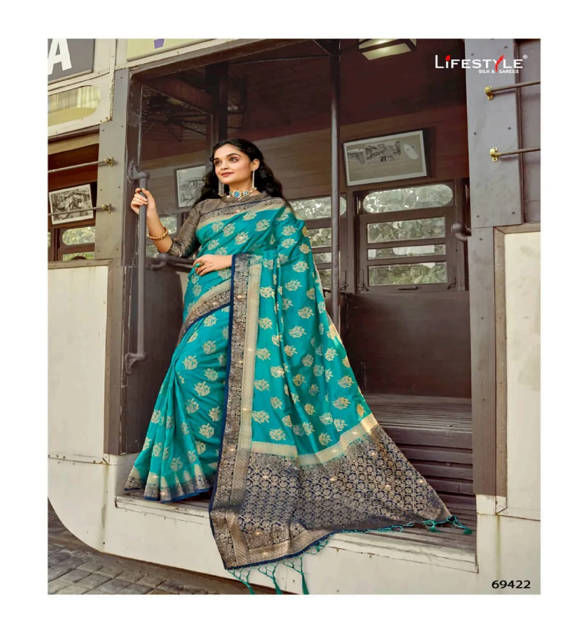 Lifestyle Sarees Launched Hastkala Vol 5 Nylon Silk Fancy Designer Sarees