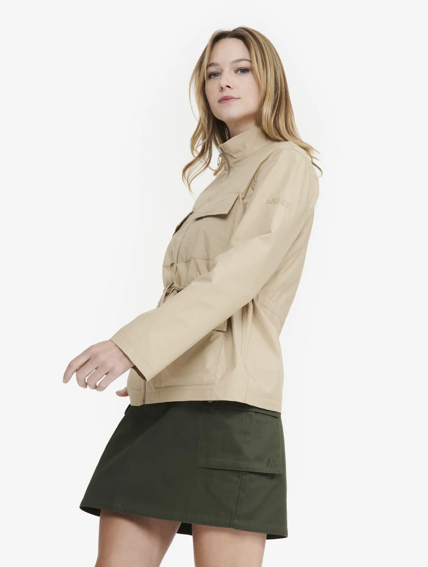 Lightweight safari jacket