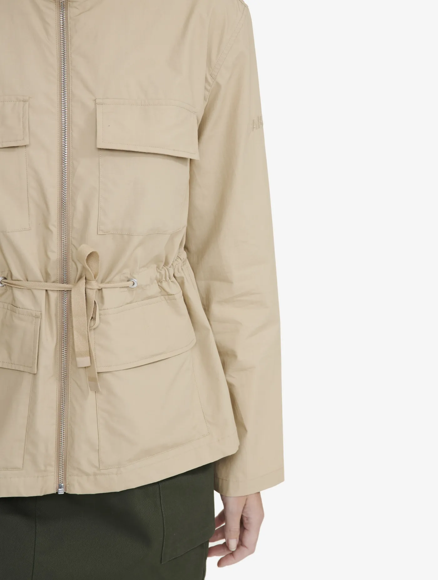 Lightweight safari jacket