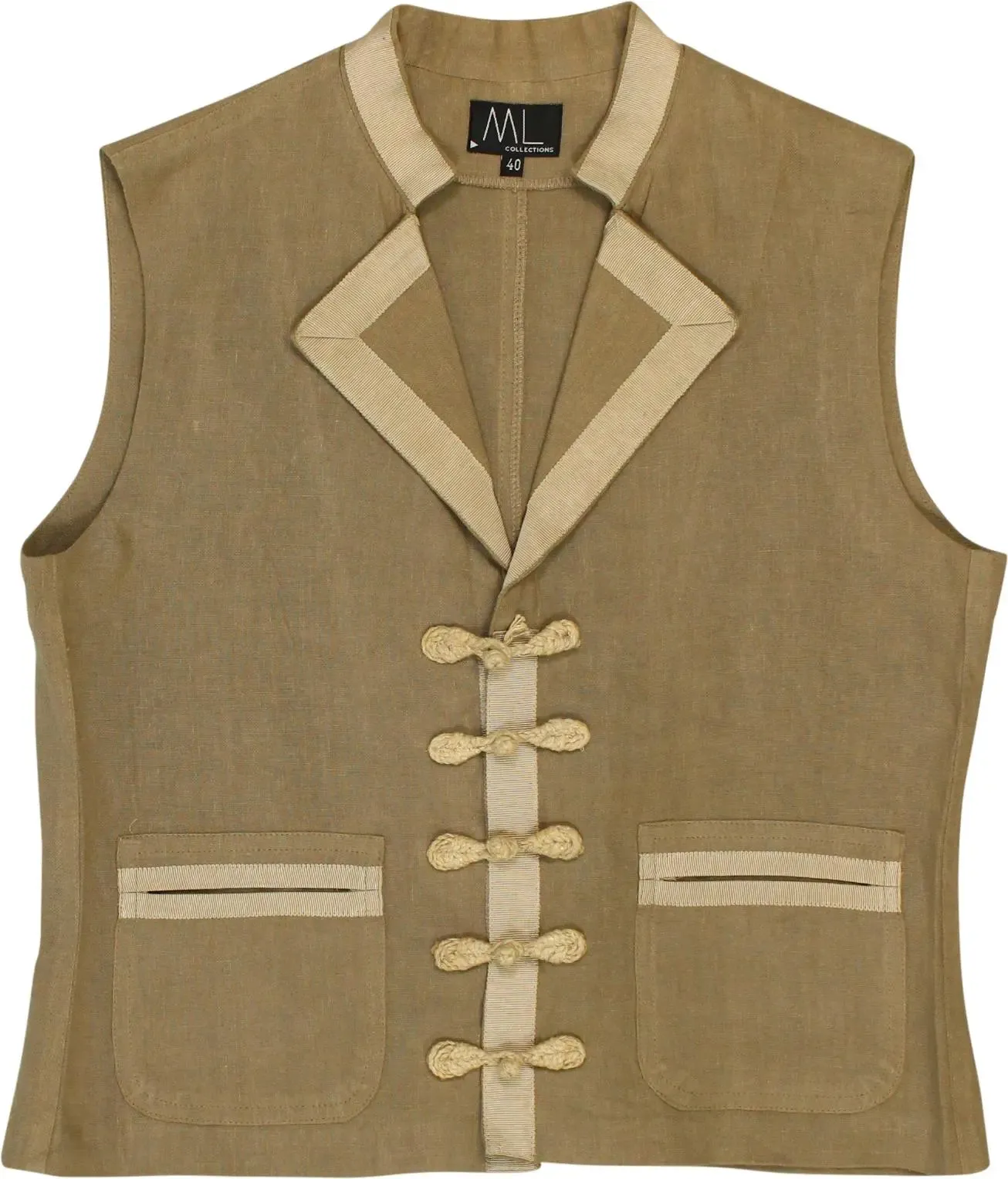 Linen Waistcoat | ThriftTale