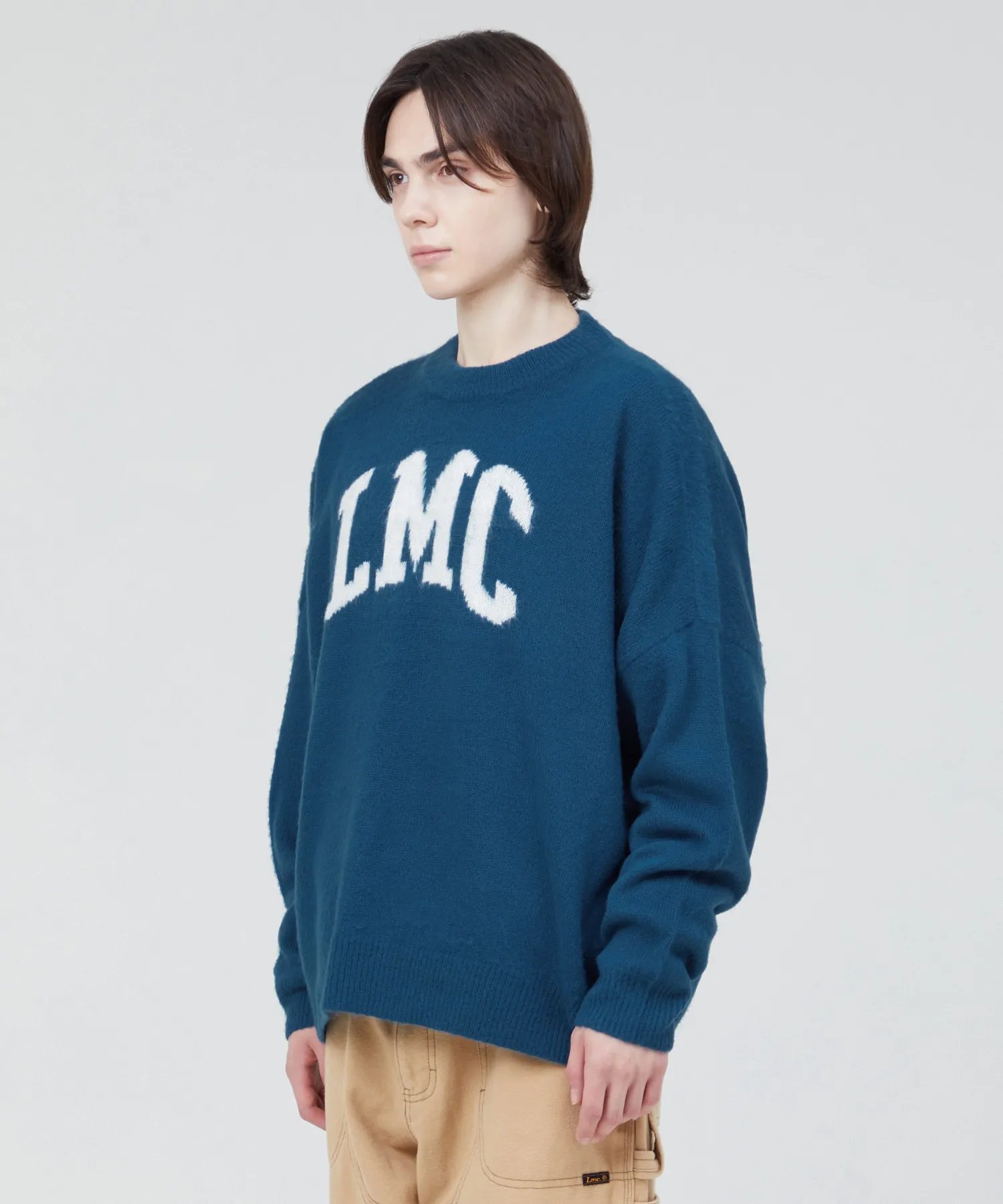 LMC  |[ LMC ]★LMC BRUSHED ARCH KNIT SWEATER