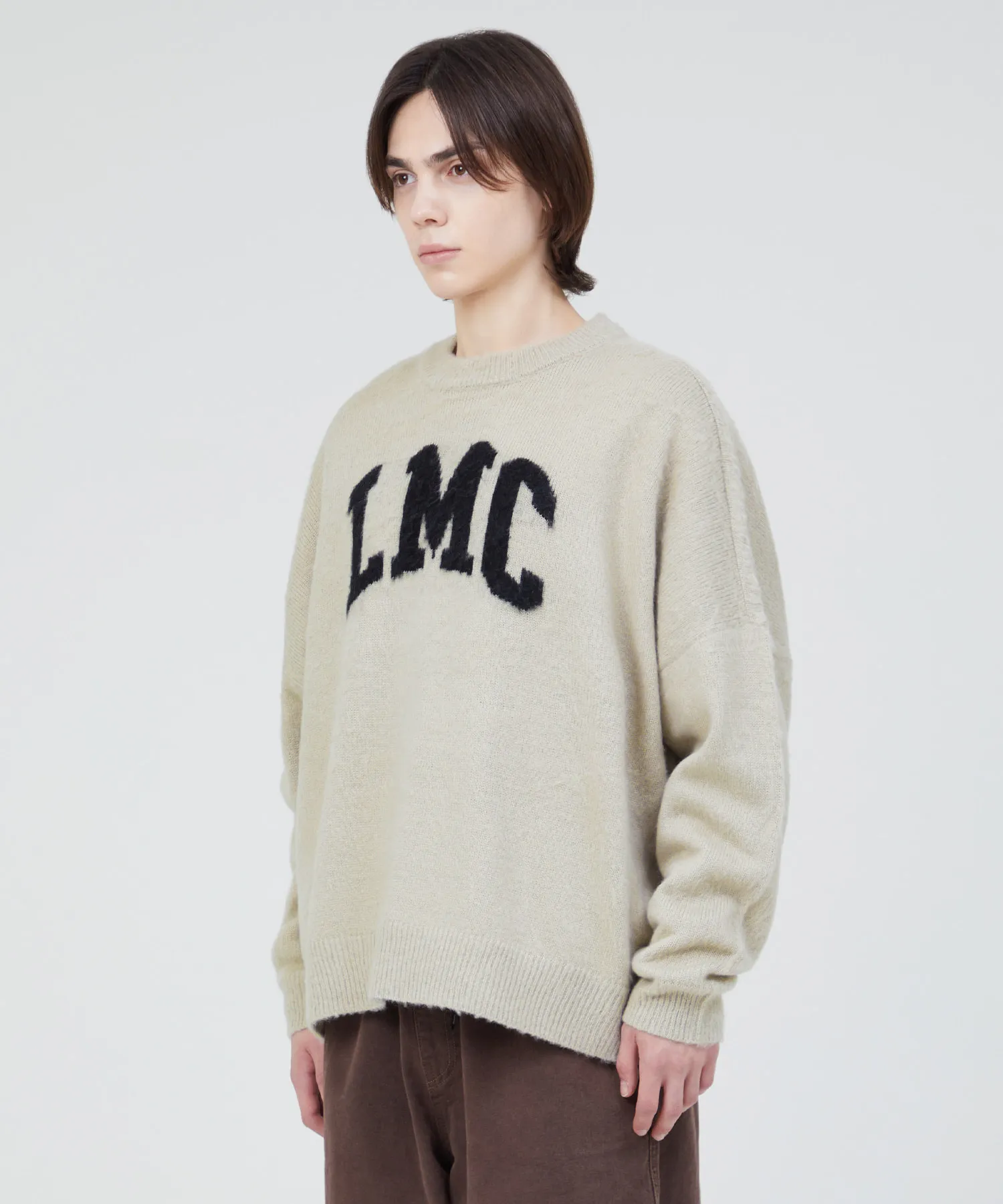 LMC  |[ LMC ]★LMC BRUSHED ARCH KNIT SWEATER