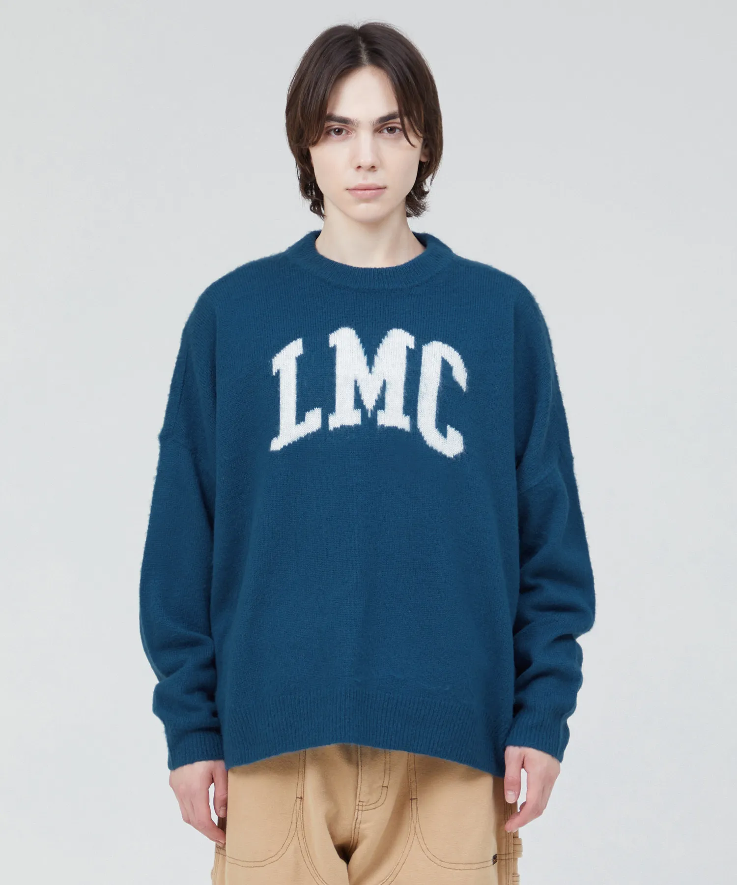 LMC  |[ LMC ]★LMC BRUSHED ARCH KNIT SWEATER