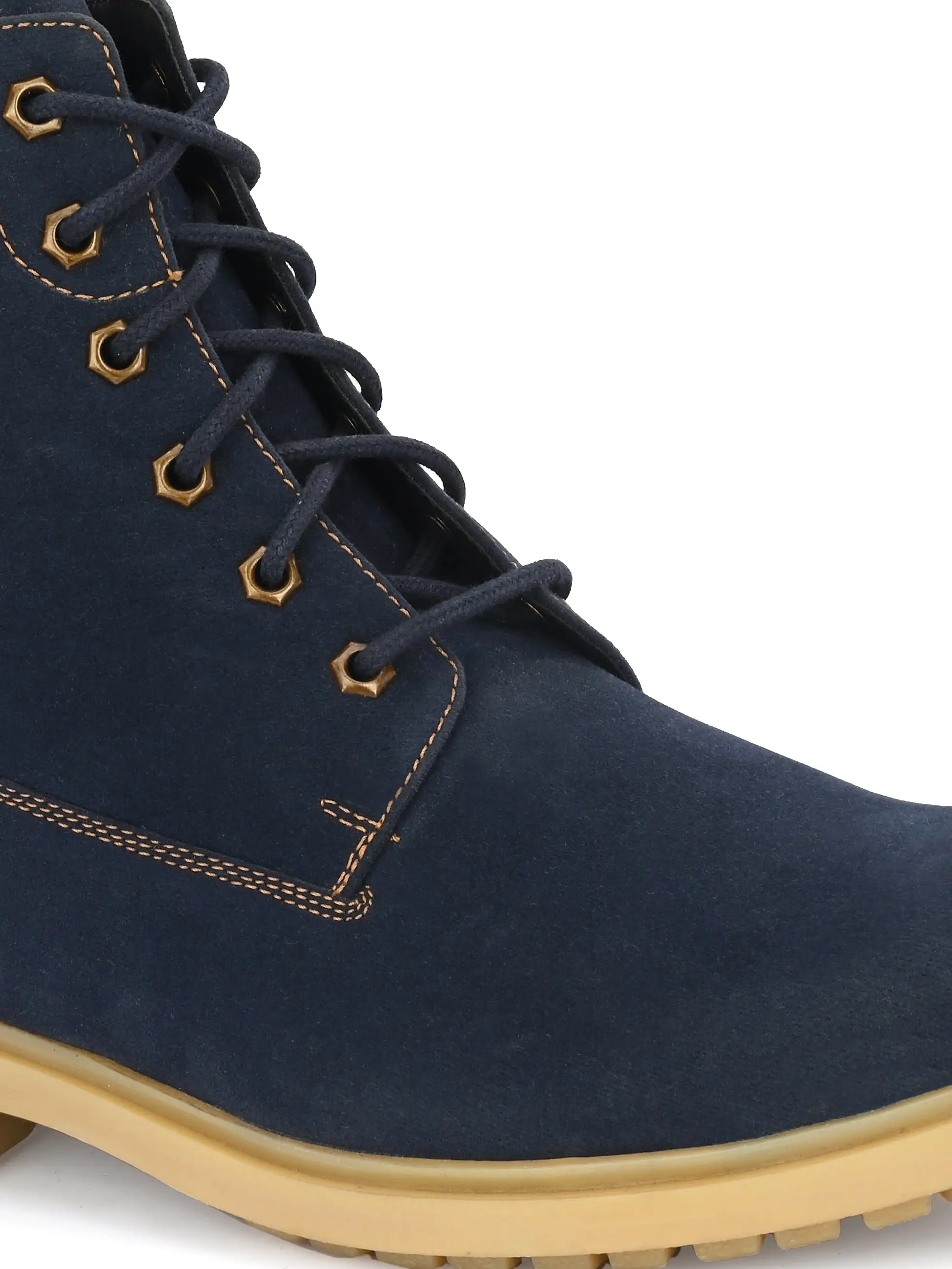 Lodge Blue Ankle Boots