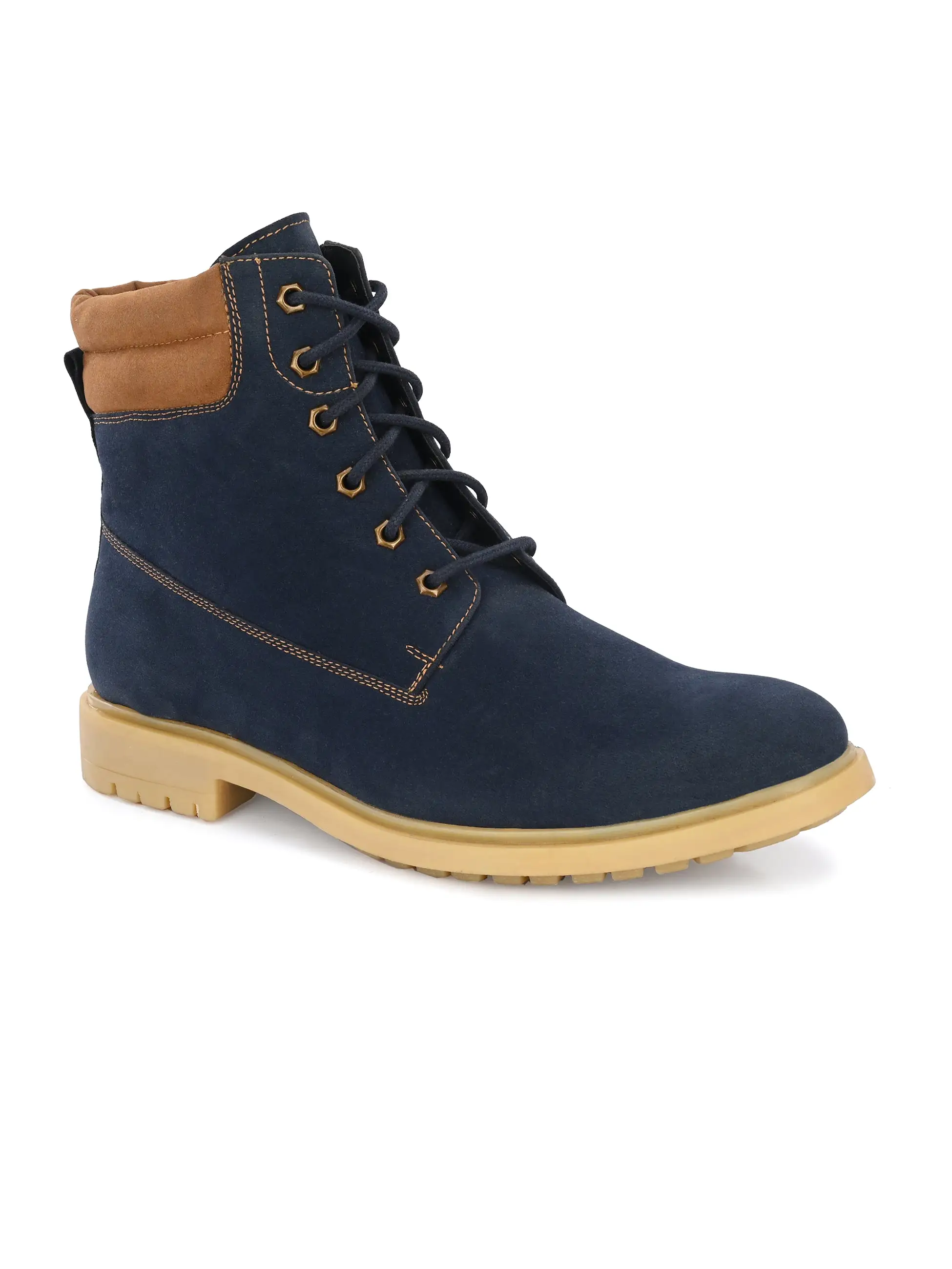 Lodge Blue Ankle Boots