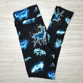 Magic Patronus Print Soft Leggings