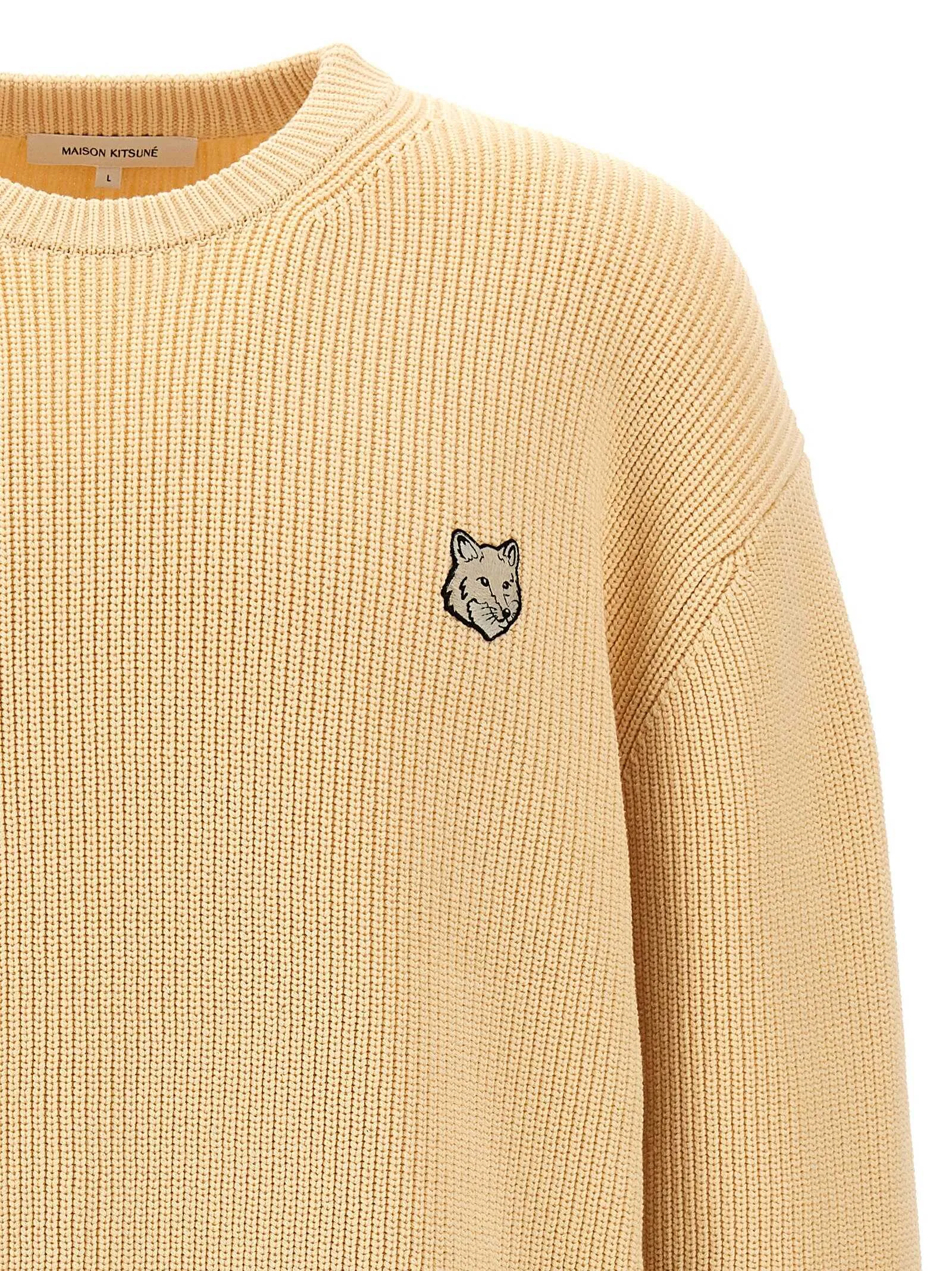 MAISON KITSUNE  |MAISON KITSUNÉ 'Bold Fox Head' sweater