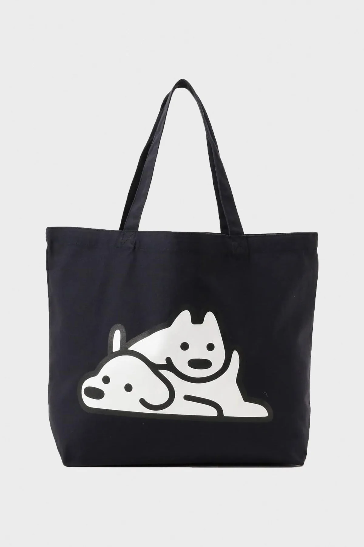 Matsui Dog Tote Bag B - Navy