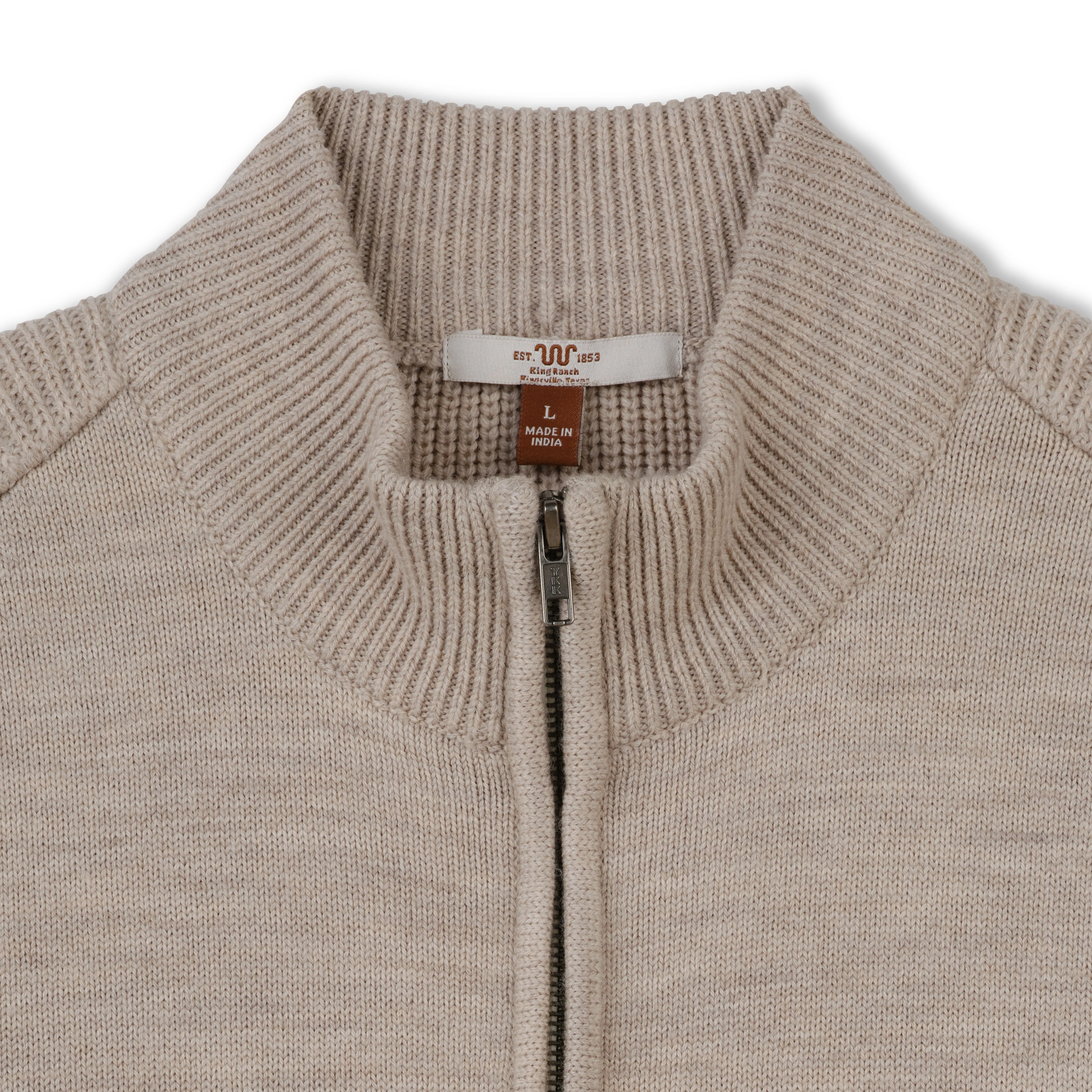 Men's Merino Wool Quarter Zip Sweater