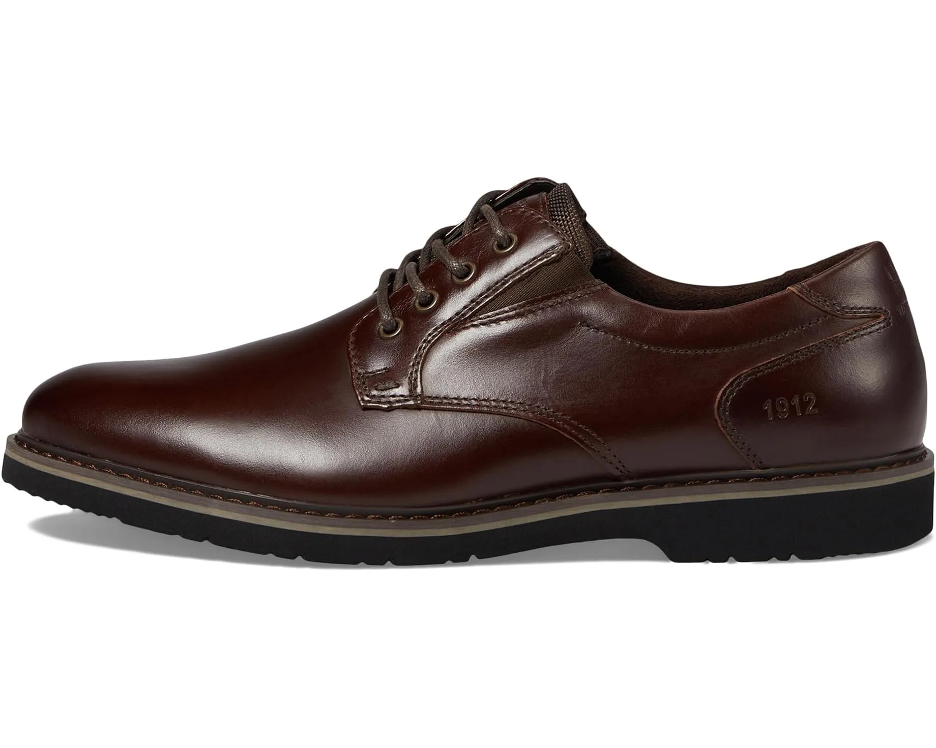 Men's Nunn Bush Denali Plain Toe Oxford (Wide)