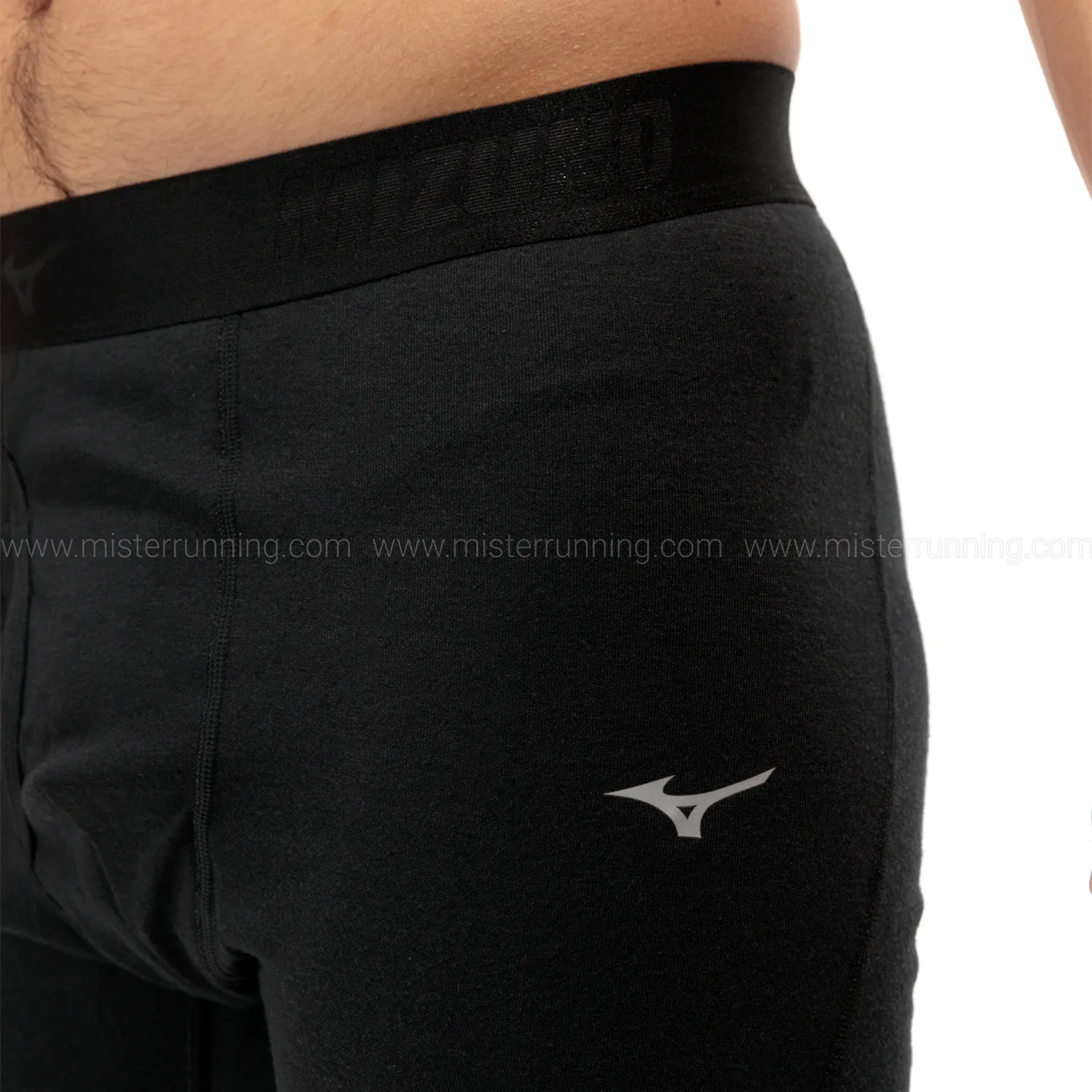 Mizuno Merino Wool Calzamaglia  Black