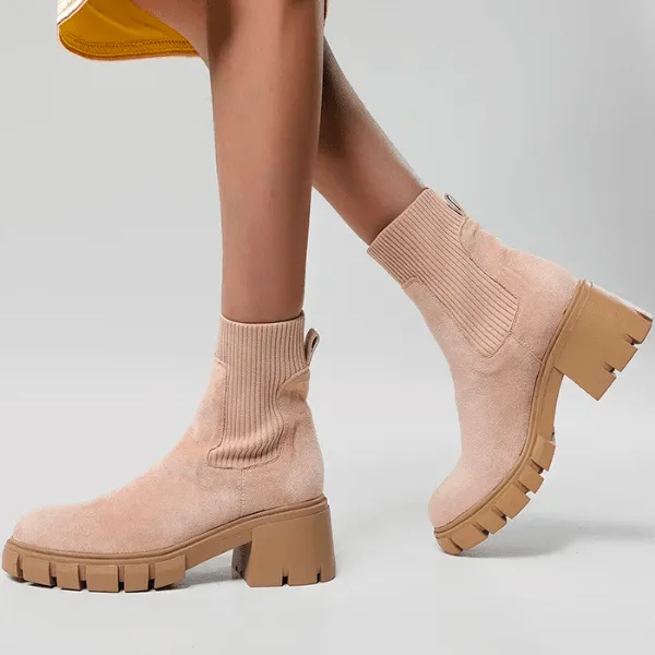 Modern and comfortable sock boots for a trendy style 