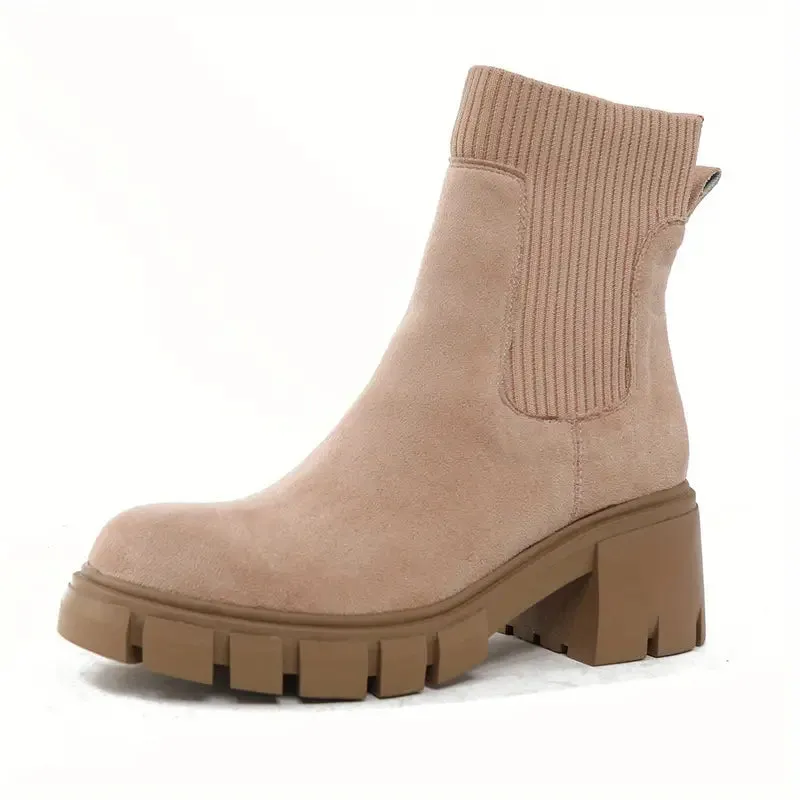 Modern and comfortable sock boots for a trendy style 