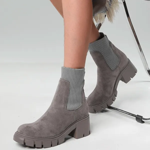 Modern and comfortable sock boots for a trendy style 