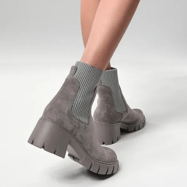 Modern and comfortable sock boots for a trendy style 